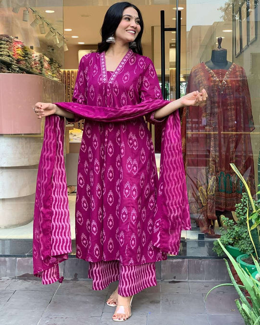 Rani Rang Kurta Set