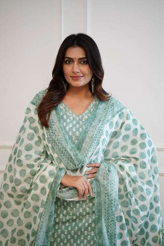 Mint Green Kurta Set